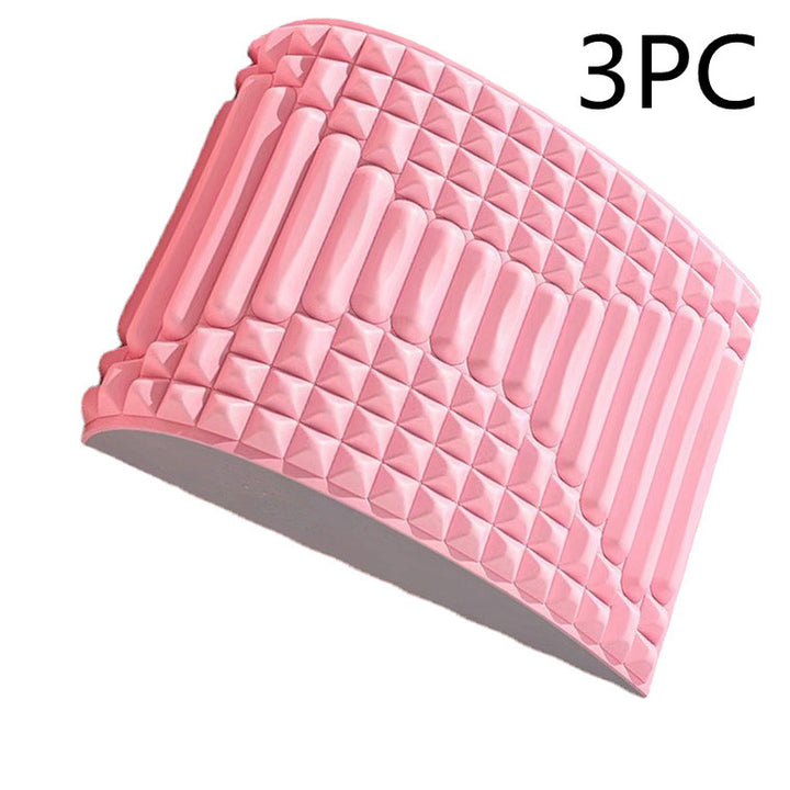 Professional Title: "Ergonomic Back Stretcher Pillow with Neck and Lumbar Support - Effective Massager for Pain Relief, Sciatica, Herniated Discs, and Relaxation"